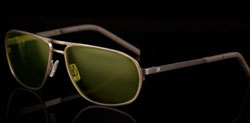 DRIVE WEAR SUNGLASS COLLECTION THREE gold matte/brown