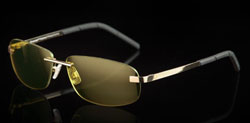 DRIVE WEAR SUNGLASS COLLECTION FIVE gold gross/black